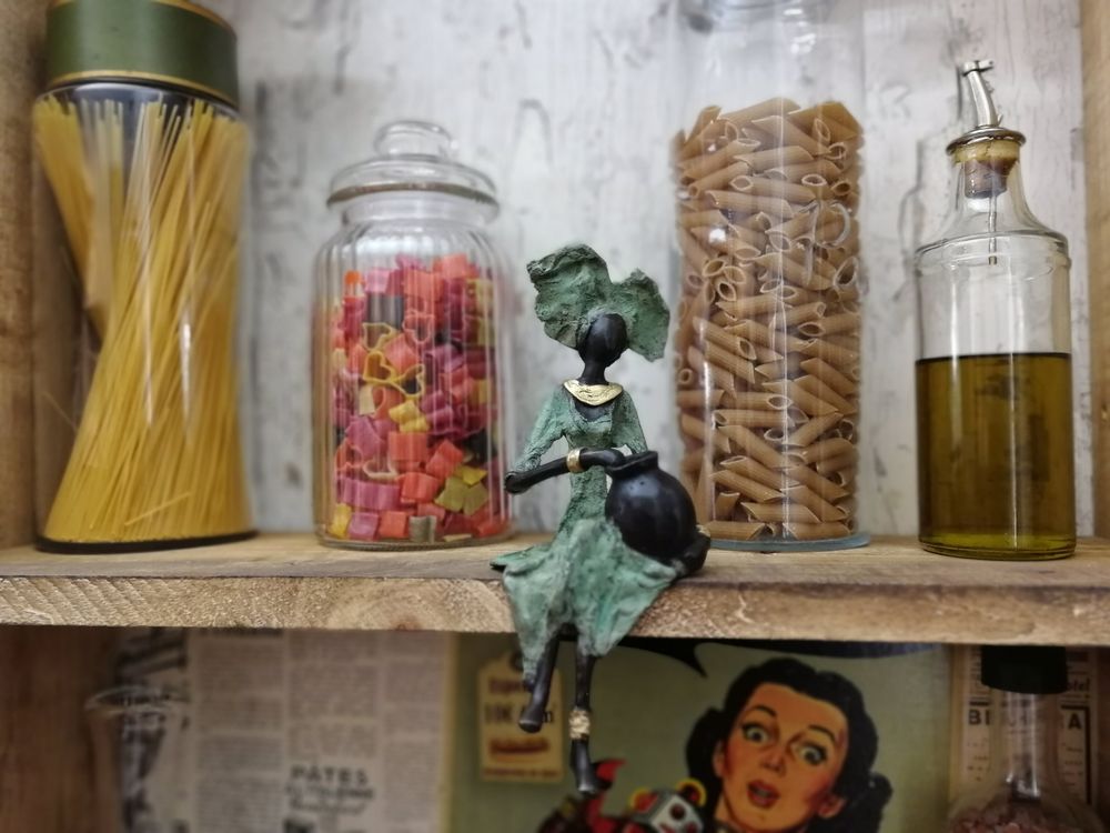 Sculptures, statuettes and miniatures - Lost-wax Bronzes - FARAFINA TIGNE - LAFI BALA