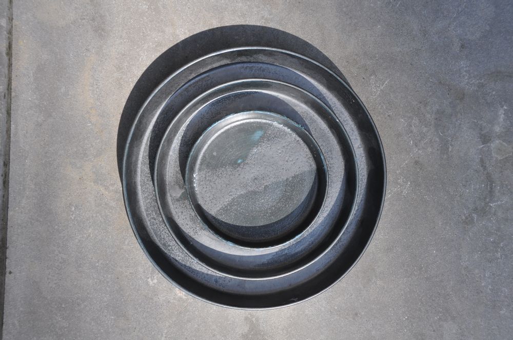 Formal plates - Gallaxy collection porcelain open bowl - MARTINE MIKAELOFF