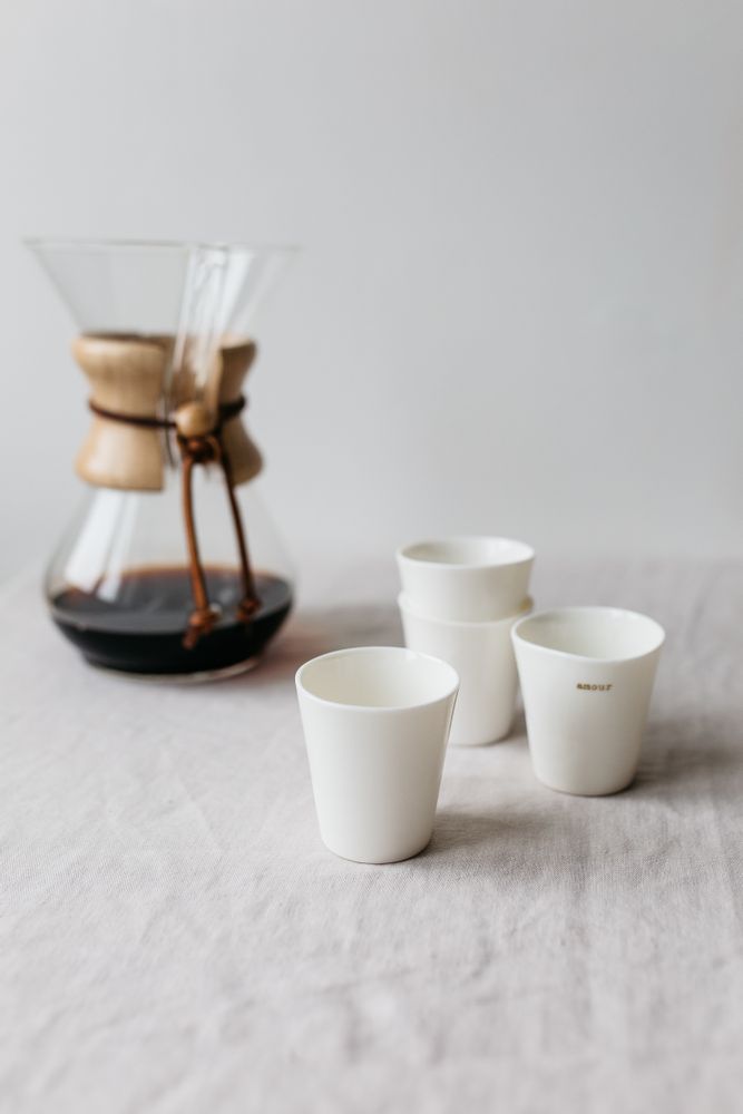 Mugs - ESPRESSO CUP - SOPHIE MASSON PORCELAINE