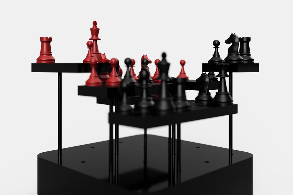 Children's games - Parallax Chess - XYZ DESIGNS