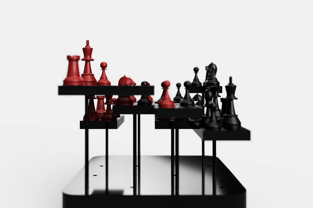 Children's games - Parallax Chess - XYZ DESIGNS