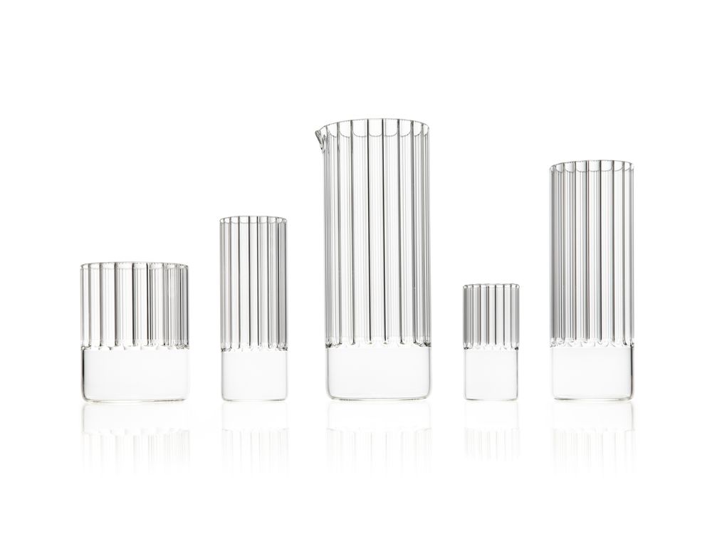 Verres - Carafe en verre - Flight Collection de Ferrone - FFERRONE