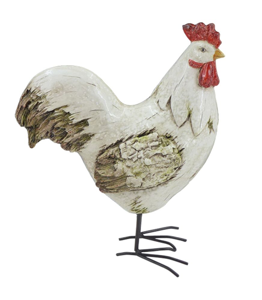 Objets de décoration - Poules et coqs - ROLANDE DU DREUILH CREATIONS