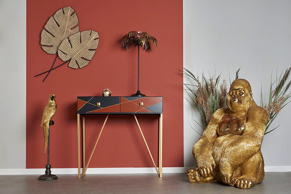 Sculptures, statuettes et miniatures - Gorille Or XXL - SOCADIS