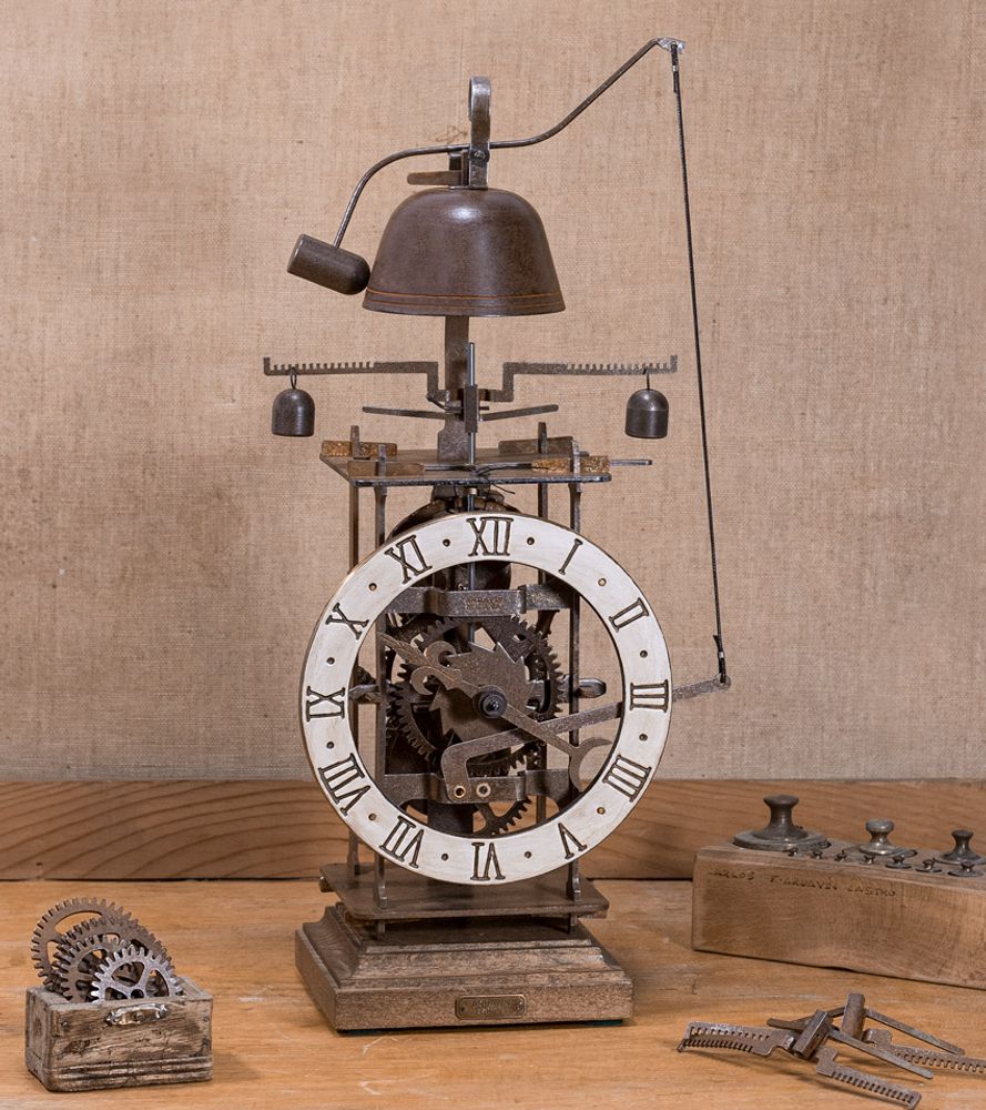 Horloges - Horloge médiévale complétorium laiton - HORLOGES MÉDIÉVALES ARDAVIN