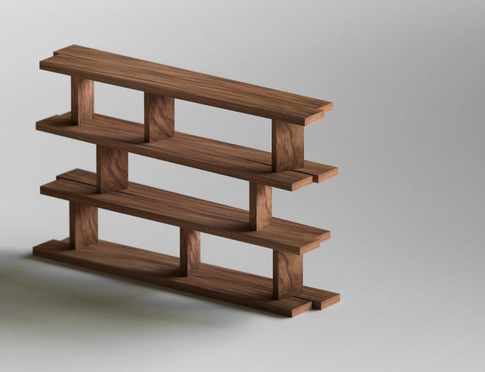 Office furniture and storage - Mesa Shelf 450 - MOONLER