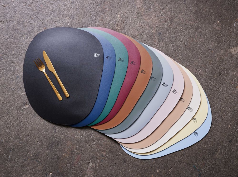 Everyday plates - RAW Placemats silicone - AIDA