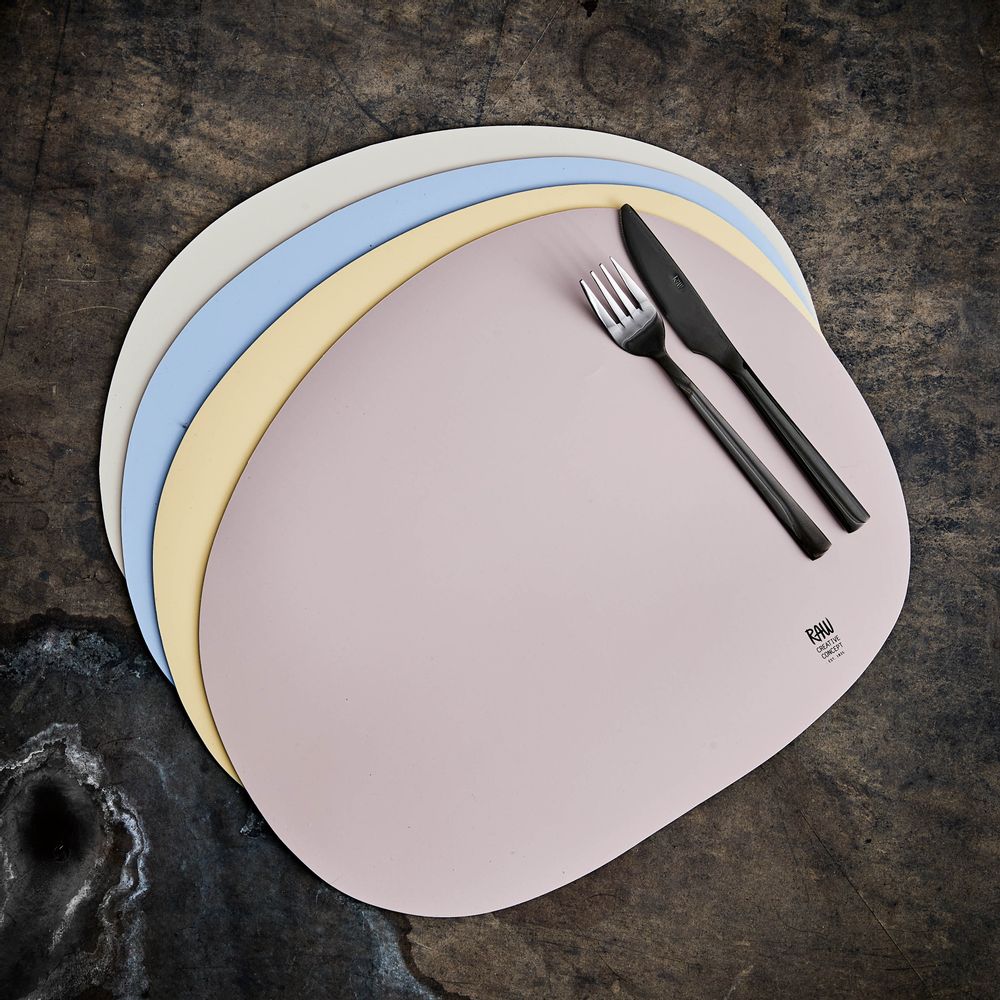 Everyday plates - RAW Placemats silicone - AIDA