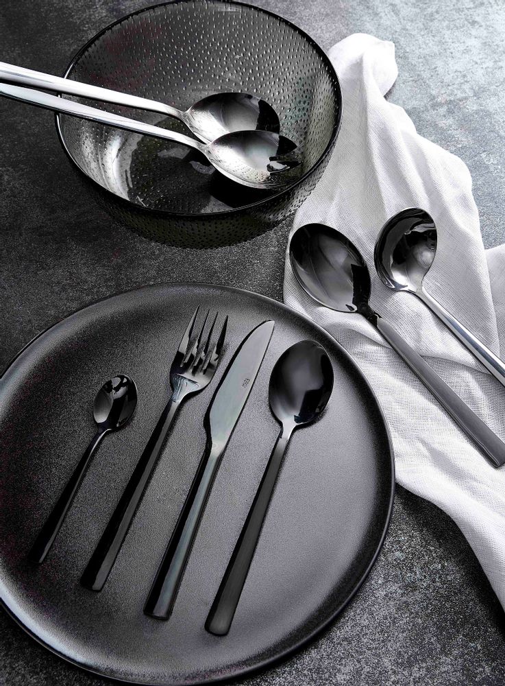 Cutlery set - RAW Black cutlery - AIDA