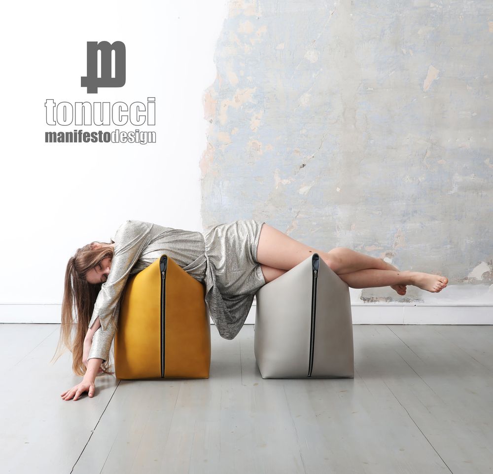Design objects - Mao Ottoman - TONUCCI MANIFESTO DESIGN
