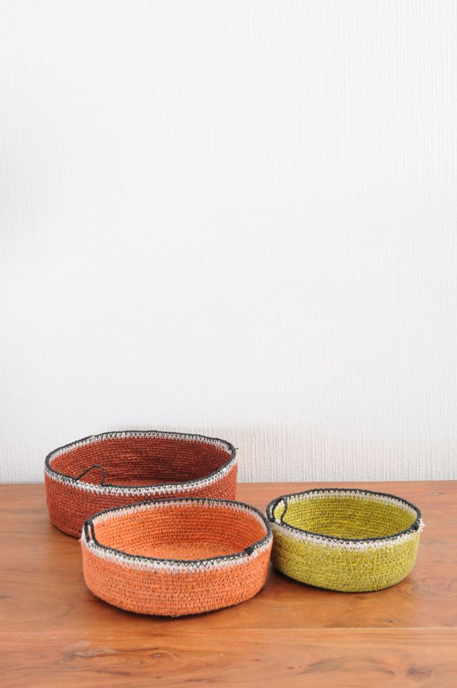 Floral decoration - Trio de Vide-poches 2808 - BAOBAB