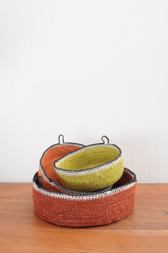 Floral decoration - Trio de Vide-poches 2808 - BAOBAB