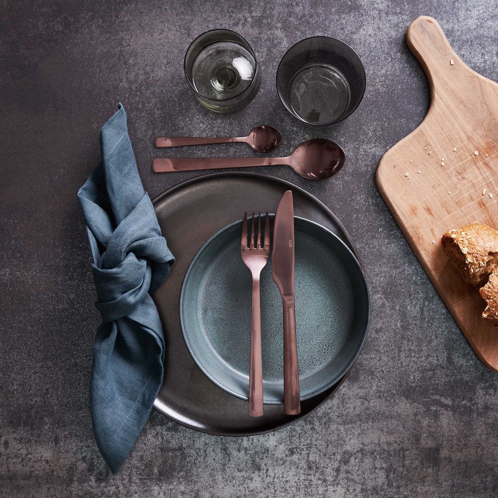 Cutlery set - RAW Rose gold cutlery - AIDA