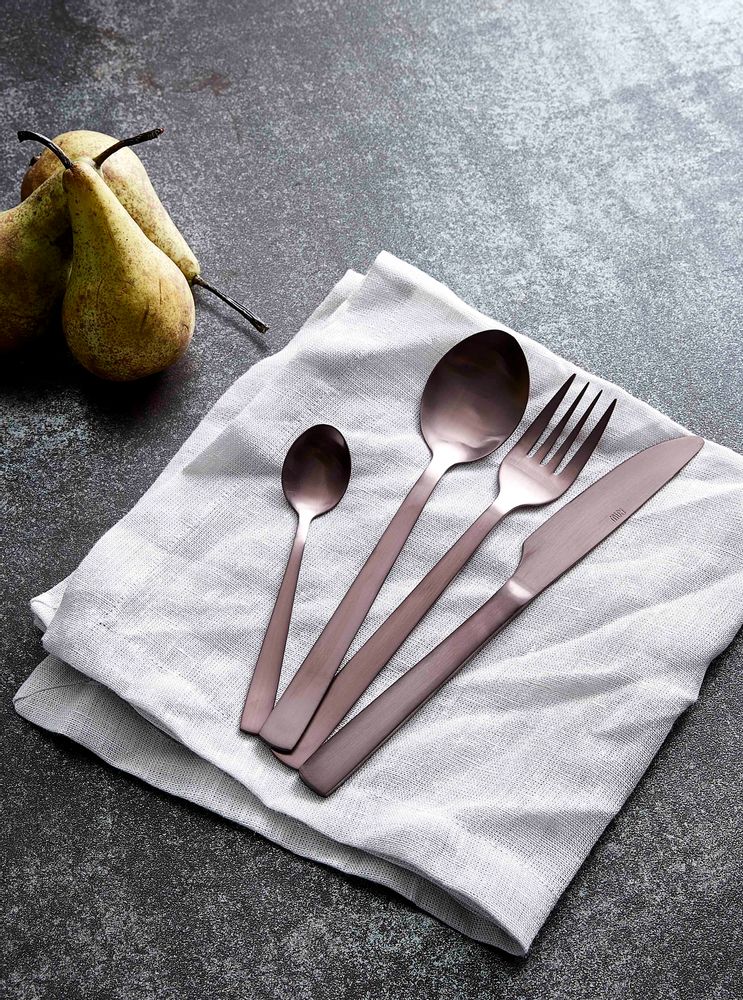 Cutlery set - RAW Rose gold cutlery - AIDA