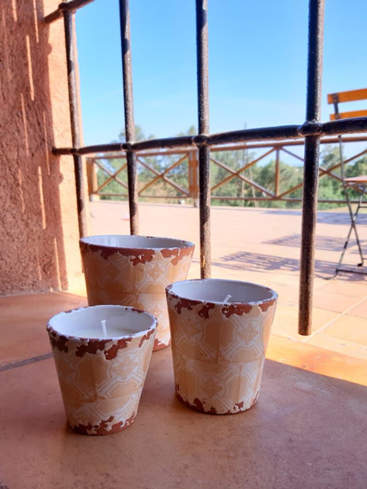 Candles - Barcelona ceramic scented candles - WAX DESIGN - BARCELONA