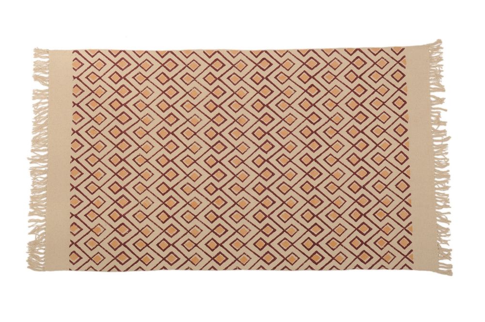 Tapis contemporains - TAPIS BLOCPRINT - BAOBAB