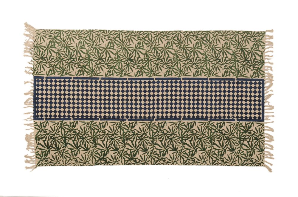 Tapis contemporains - TAPIS BLOCPRINT - BAOBAB