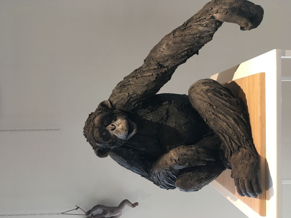 Pièces uniques - Sculpture CHIMPANZE - NICOLE DORAY S
