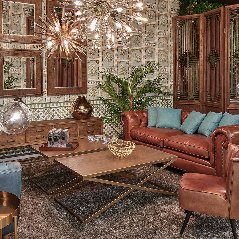 Tables for hotels - COFFEE TABLES 6891-NK - CRISAL DECORACIÓN