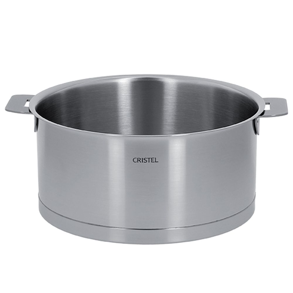 Casseroles - Casserole inox 18-10 18cm Strate Amovible - CRISTEL