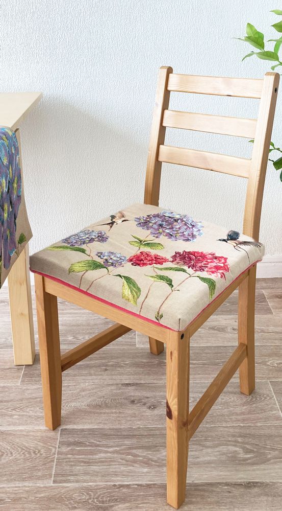 Coussins textile - Boîte de mouchoirs et galettes de chaise. - ART DE LYS