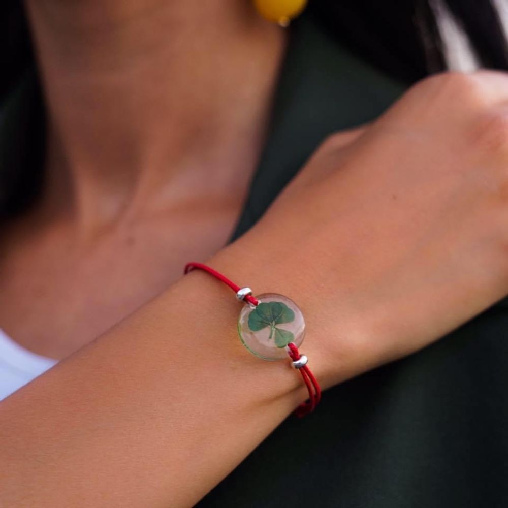 Bijoux - Bracelet de Trèfle - CARRÉ DE TRÈFLES