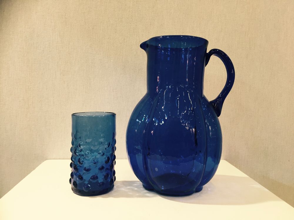 Verre d'art - Carafe Art Déco 1920 - SALAHEDDIN GLASSWARE