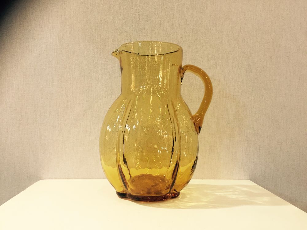 Verre d'art - Carafe Art Déco 1920 - SALAHEDDIN GLASSWARE