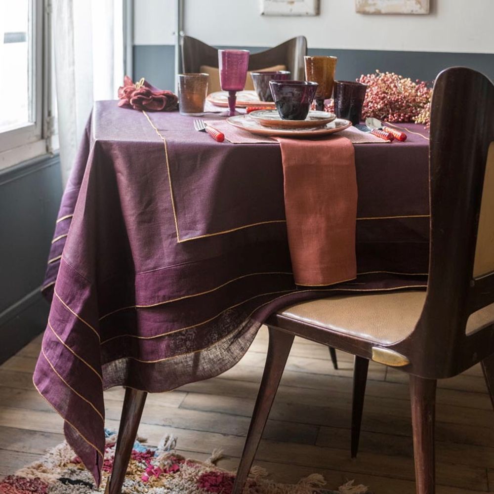 Table cloths - "SFOGLAITELLA" ANTI STAIN TABLECLOTH - BORGO DELLE TOVAGLIE
