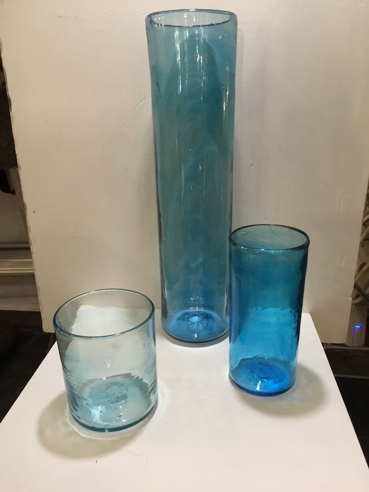 Decorative objects - Small vase and large vase - SALAHEDDIN GLASSWARE