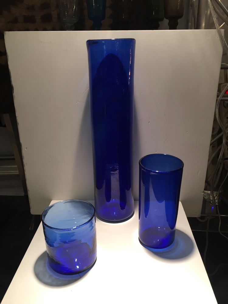 Decorative objects - Small vase and large vase - SALAHEDDIN GLASSWARE
