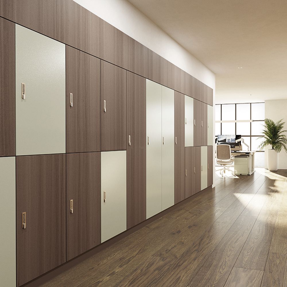 Storage boxes - LOCKERWALL - BISLEY FRANCE