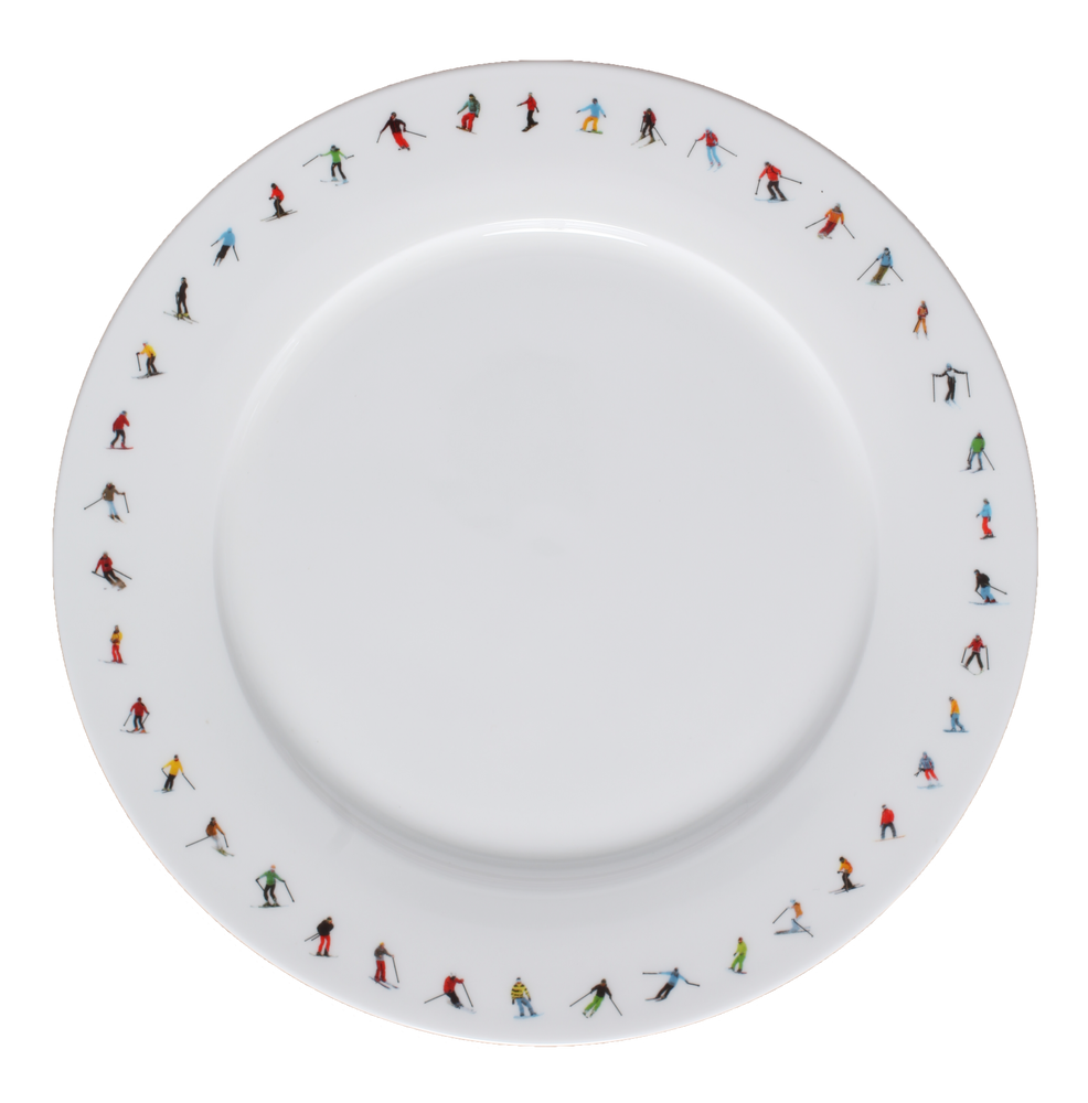 Assiettes au quotidien - Assiette pour chaîne de ski - POWDERHOUND