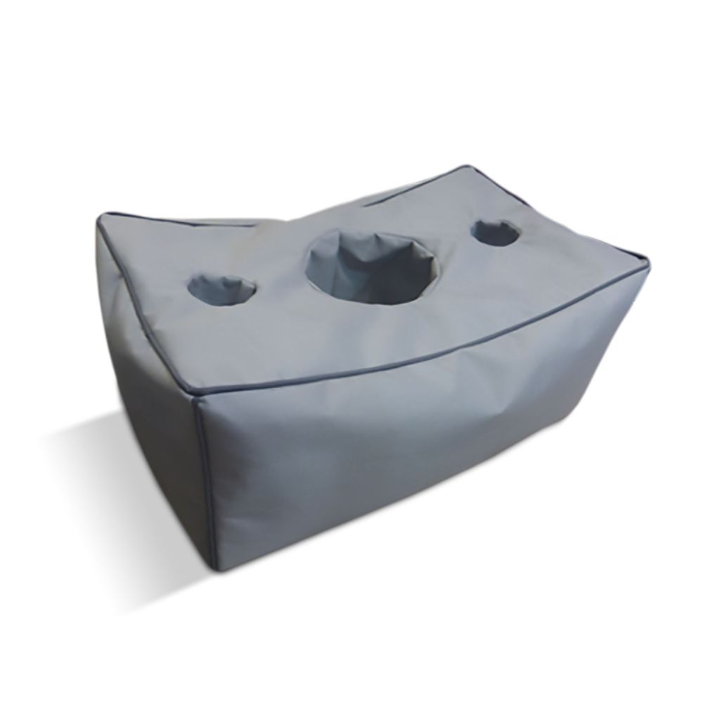 Outdoor pools - BEAN BAG LOUNGE CHAMPAGNE TABLE - POUFOMANIA