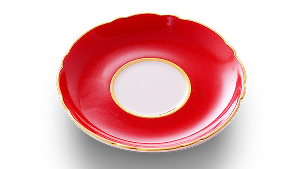 Assiettes de réception - SOUCOUPE EN PORCELAINE - LALE DEVRI ISTANBUL