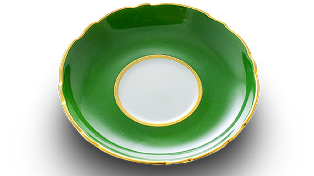 Assiettes de réception - SOUCOUPE EN PORCELAINE - LALE DEVRI ISTANBUL