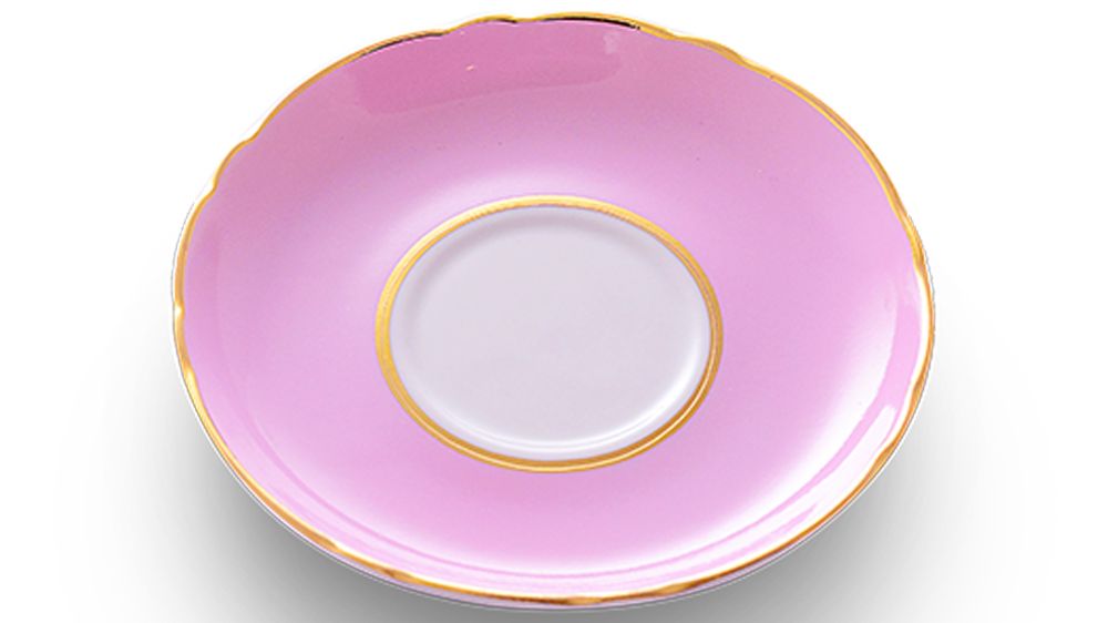 Assiettes de réception - SOUCOUPE EN PORCELAINE - LALE DEVRI ISTANBUL