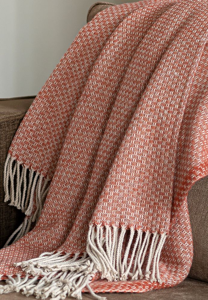 Decorative objects - FEROE tweed effect throw - TOISON D'OR