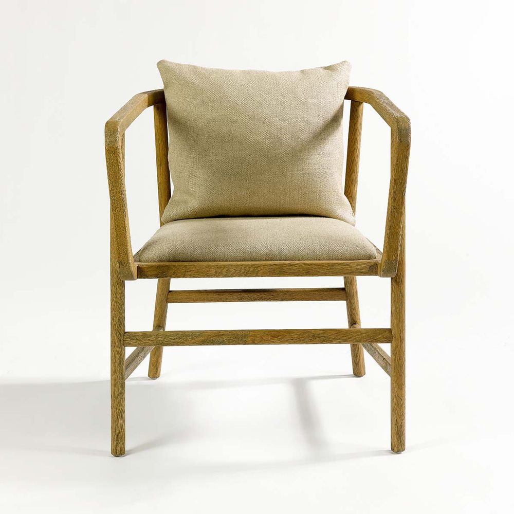 Armchairs - ARMCHAIR 6018-OAK - CRISAL DECORACIÓN