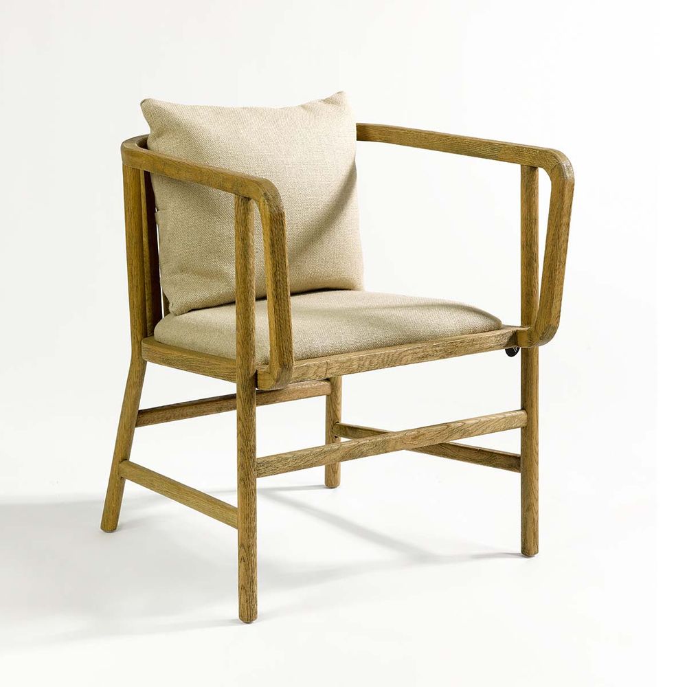 Armchairs - ARMCHAIR 6018-OAK - CRISAL DECORACIÓN