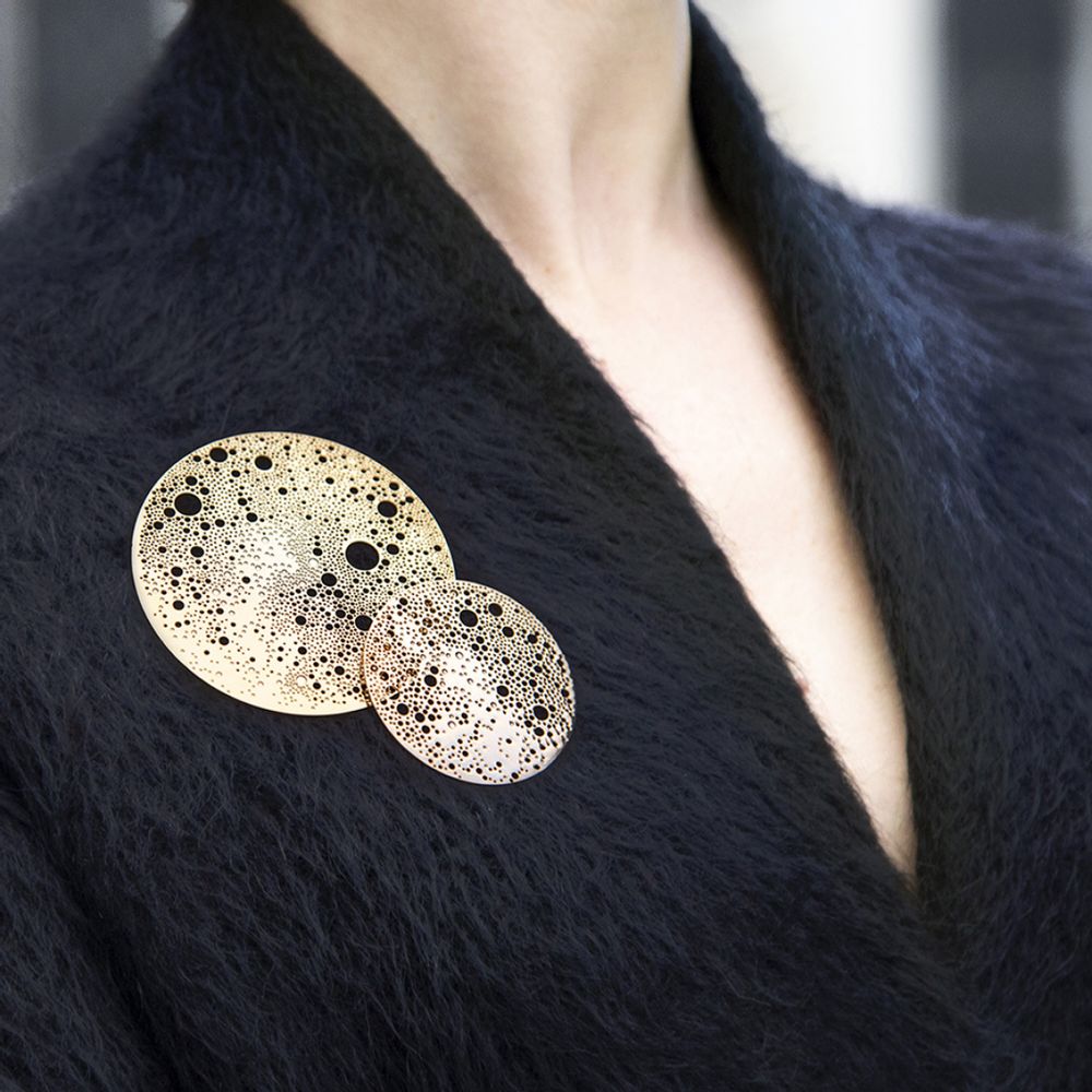 Jewelry - Lunar magnetic brooche - TOUT SIMPLEMENT,