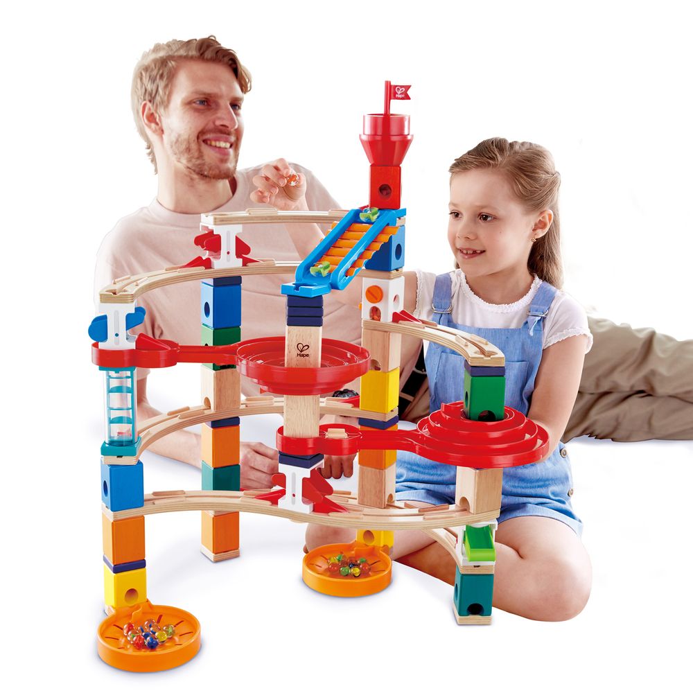 Children's games - Building Sets: Super Spiral Ball Circuit - TOYNAMICS HAPE NEBULOUS STARS
