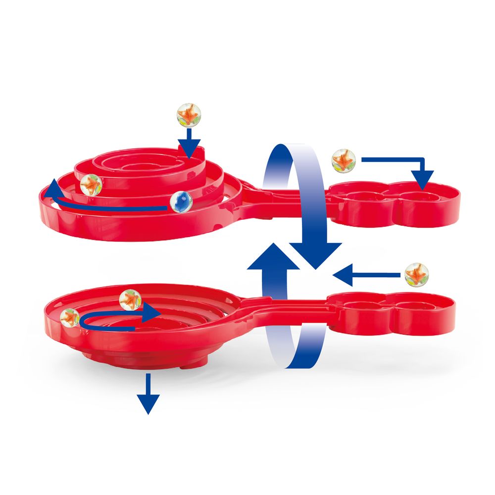 Children's games - Building Sets: Super Spiral Ball Circuit - TOYNAMICS HAPE NEBULOUS STARS