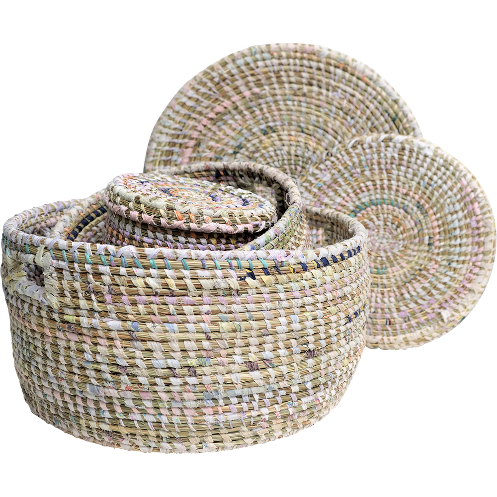 Dressings - Panier à linge « Afripe » - EA DÉCO NATUREL & DESIGN