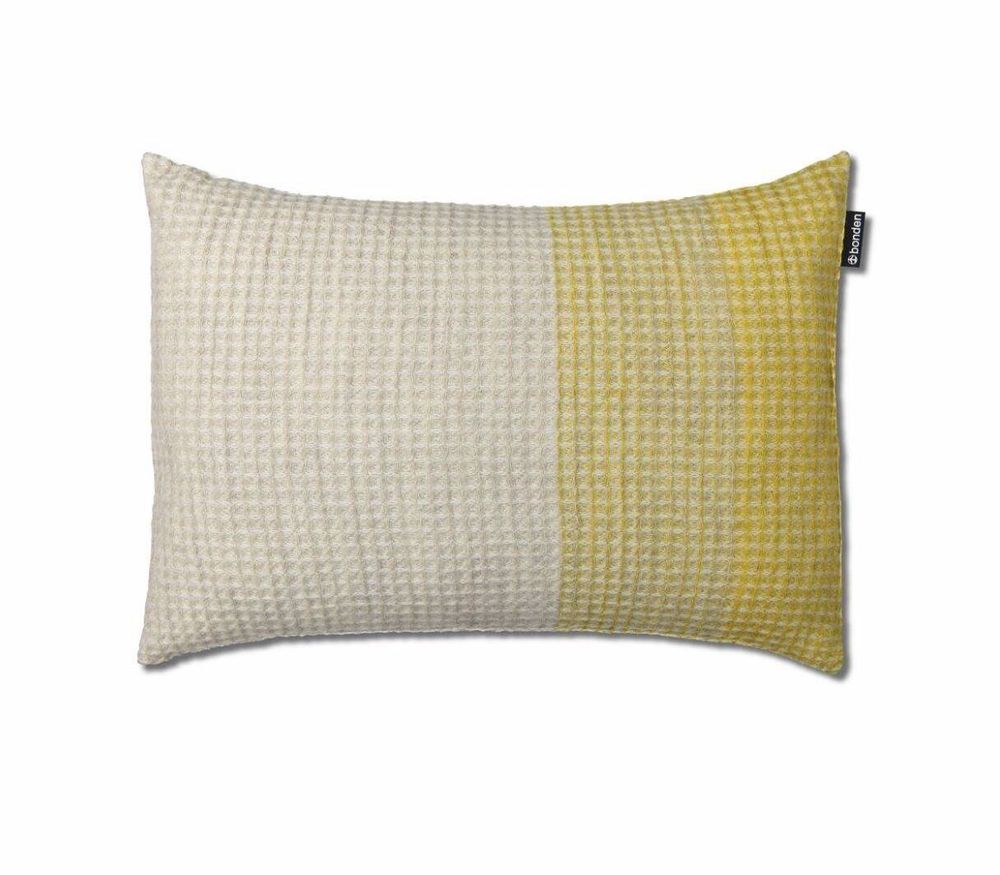 Fabric cushions - Plant dyed Finnish lamb wool cushion, Jammit - BONDEN