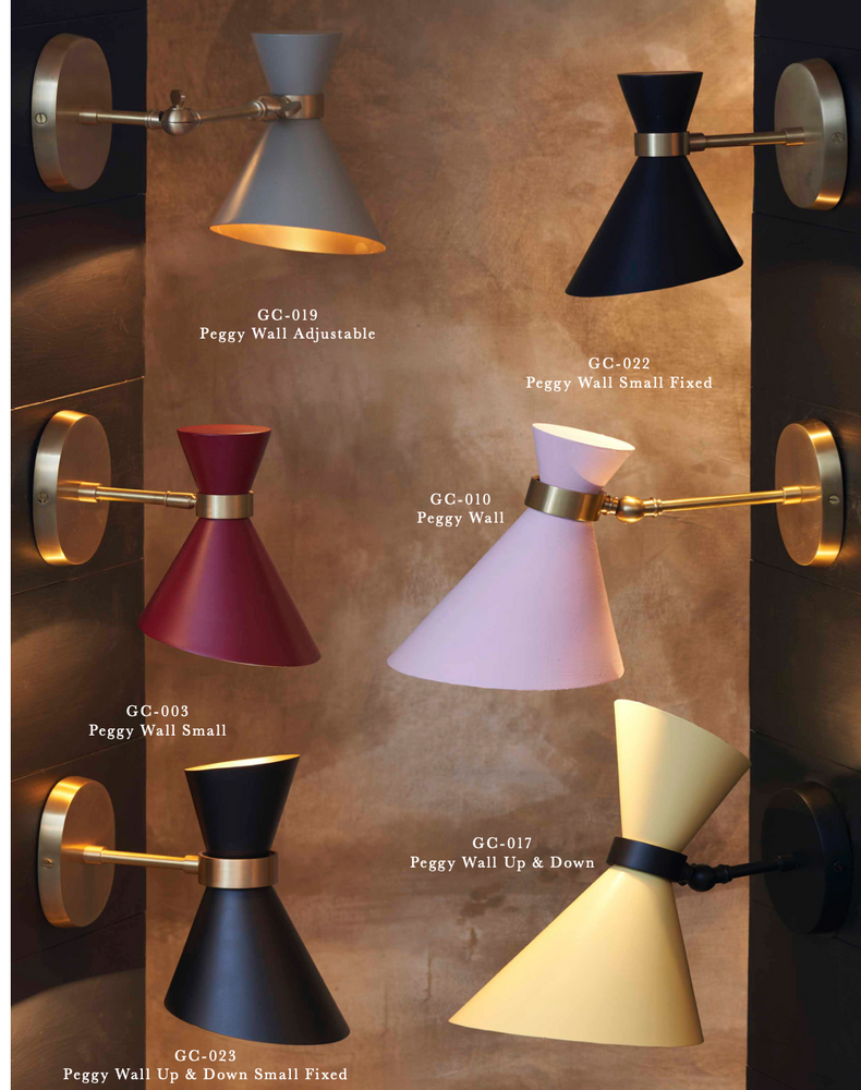 Aménagements pour bureau - PEGGY  WALL LAMPS - GONG BY JO PLISMY