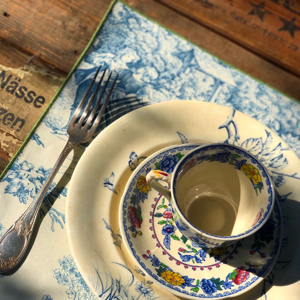 Dessous de plat - SET DE TABLE EN LIN ENDUIT - BORGO DELLE TOVAGLIE