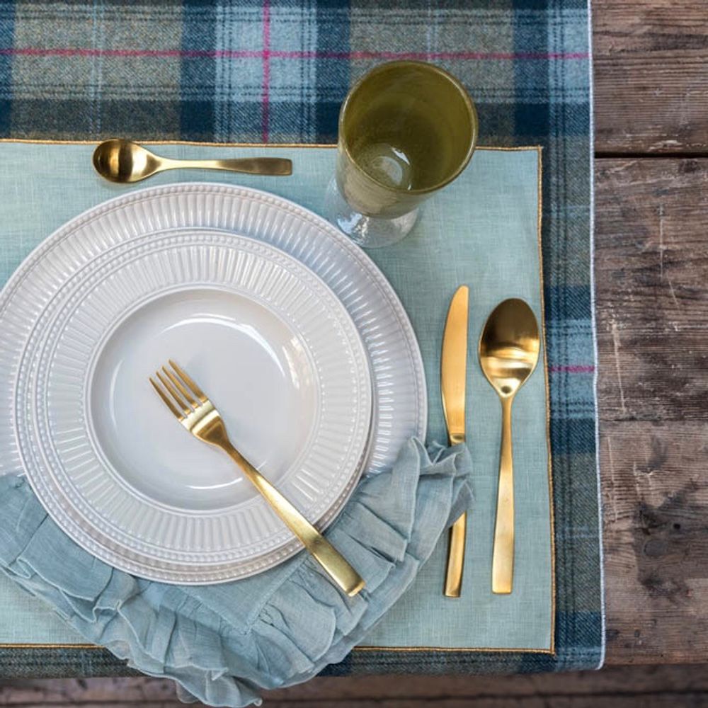 Dessous de plat - SET DE TABLE EN LIN ENDUIT - BORGO DELLE TOVAGLIE