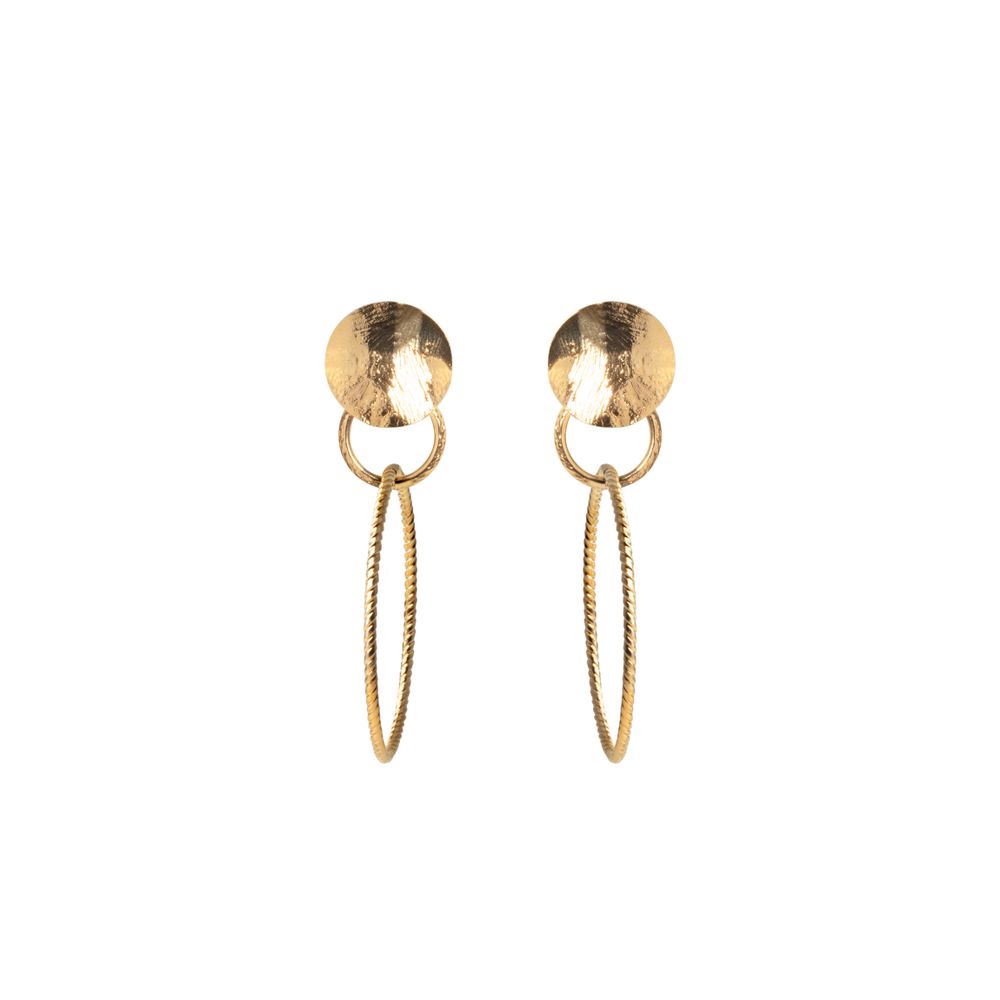 Bijoux - Boucle dune et double anneaux vrillé - FABIEN AJZENBERG PARIS