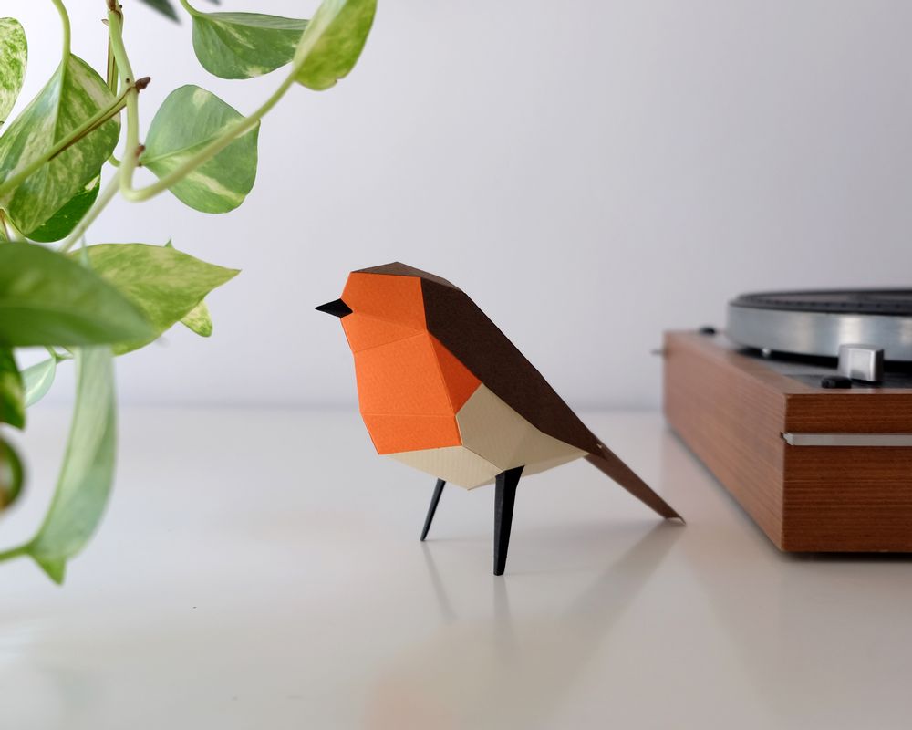 Loisirs créatifs pour enfant - Erithacus Rubecula - PLEGO